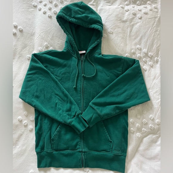 Aritzia TNA Extra Fleece Boyfriend Zip Up - Picture 5 of 8